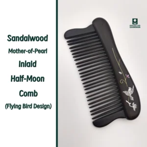 Designed with smooth, rounded teeth that protect the scalp and minimize static, this comb supports daily relaxation and circulation. Routine use can help relieve tension, improve sleep quality, and reduce fatigue and dizziness. Lightweight and portable, it’s perfect for busy professionals, night owls, older adults, and anyone focused on health. Practical yet elegant, it makes an excellent personal item or gift.